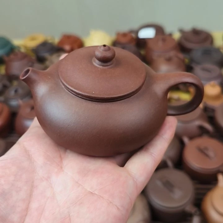 茶壶紫砂宜兴紫砂微瑕