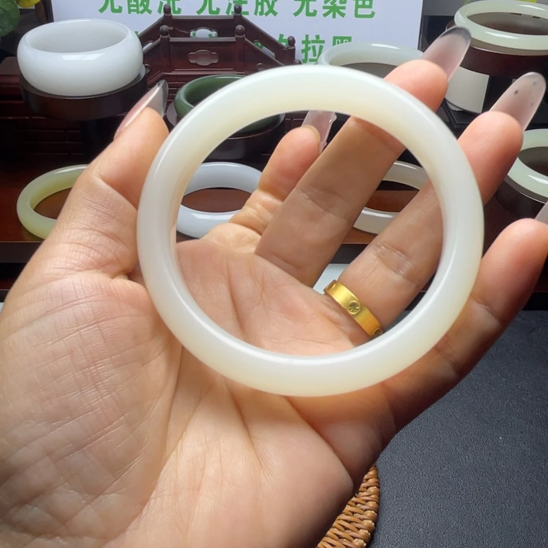 三****【兰琴珠宝】正圈白54