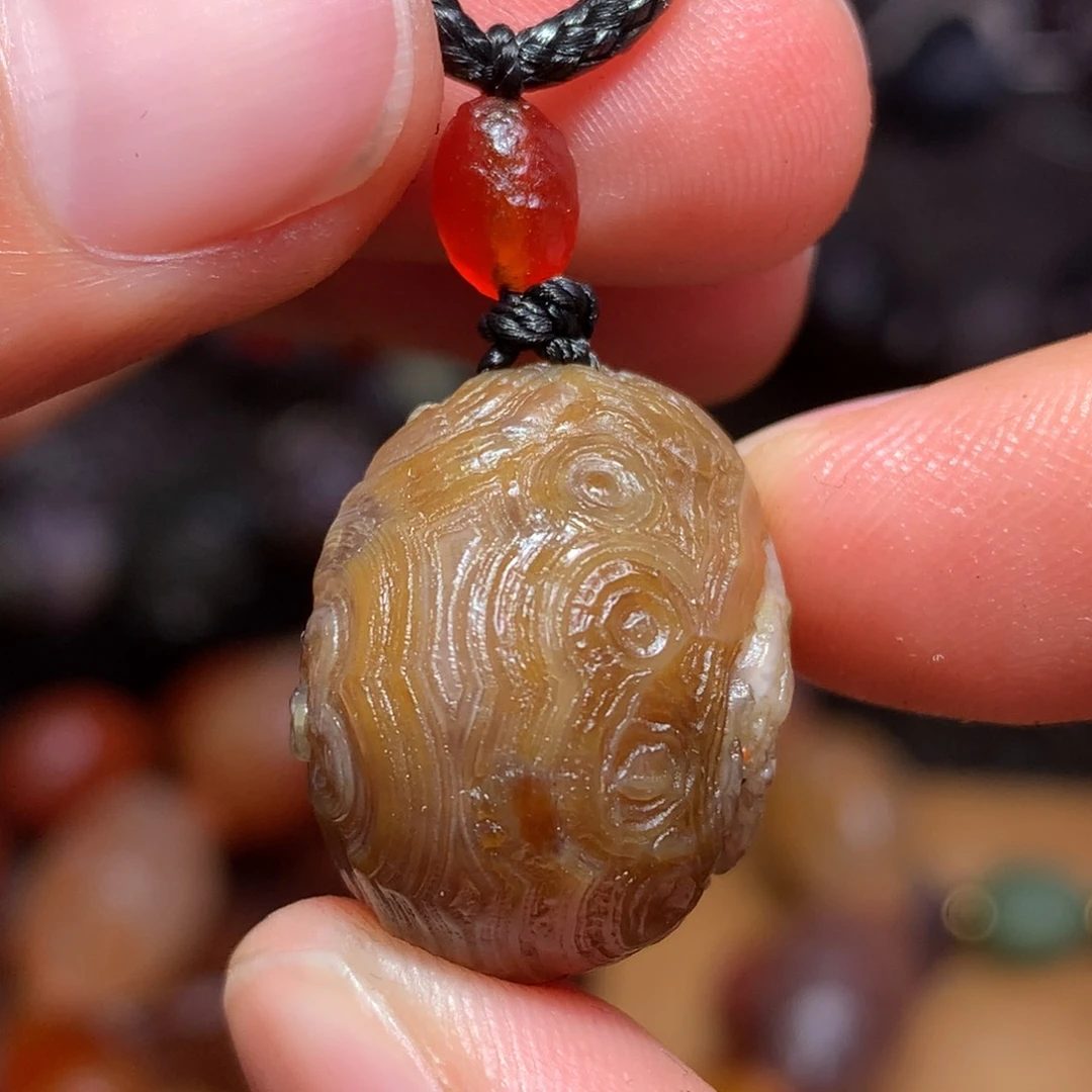 未镶嵌玛瑙/玉髓珠宝半成品