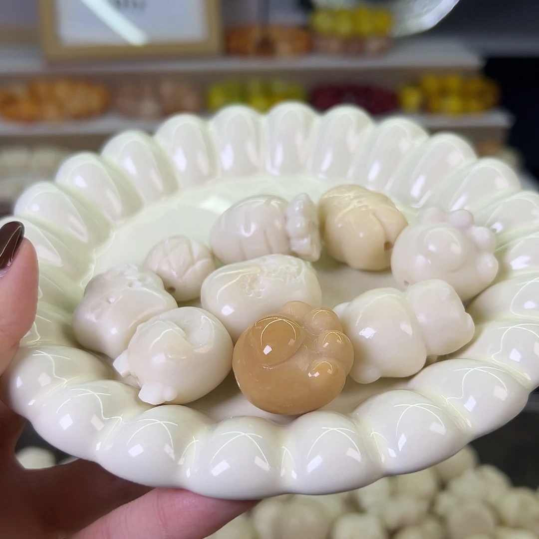 一***°菩提根/象牙果手串瑕疵9课
