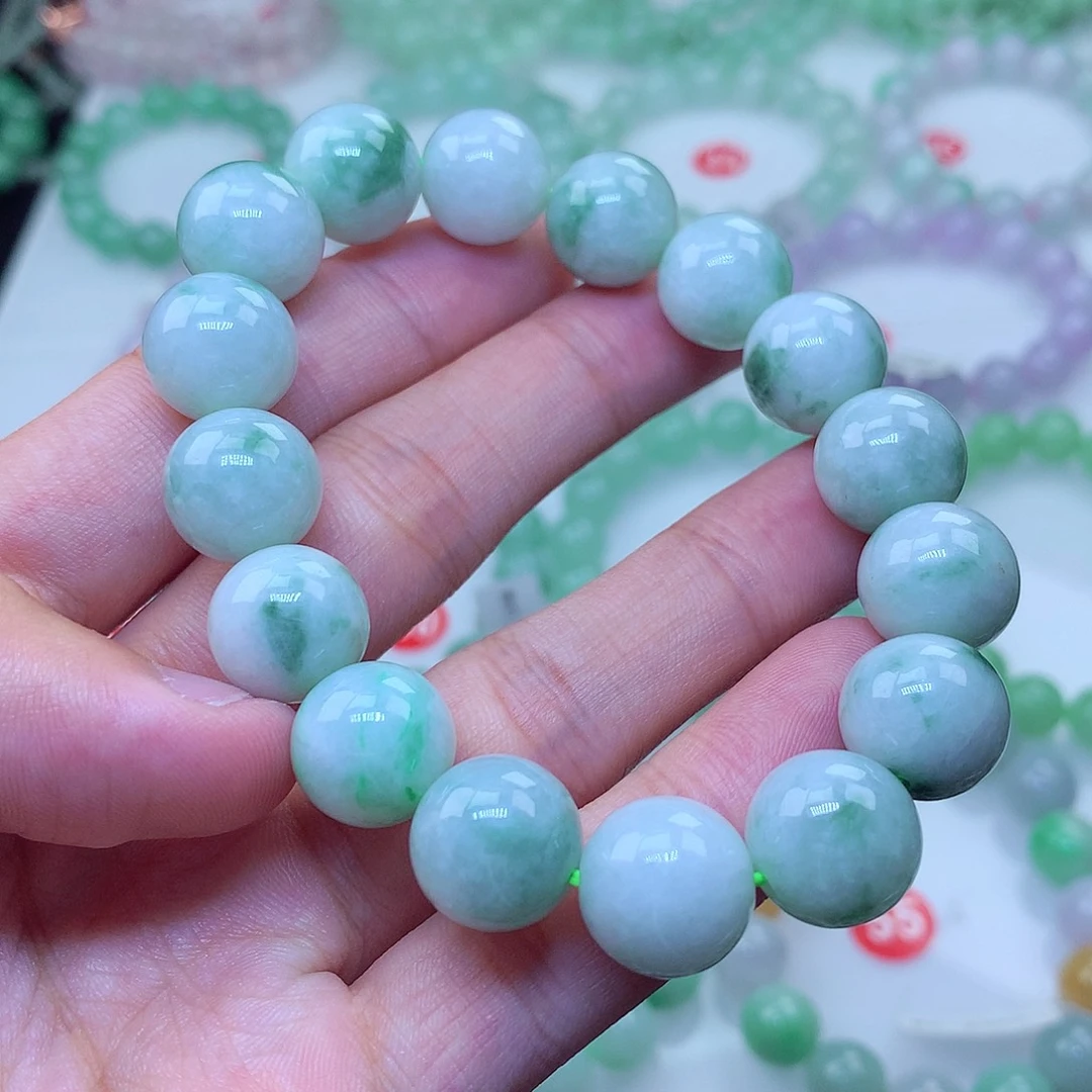 翡翠未镶嵌毛衣链