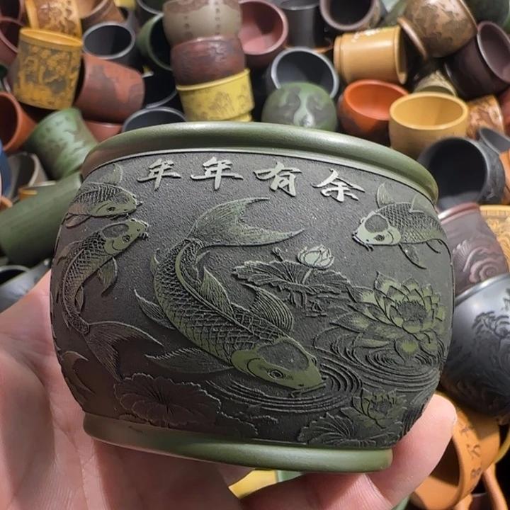 茶杯紫砂全手工制作工艺
