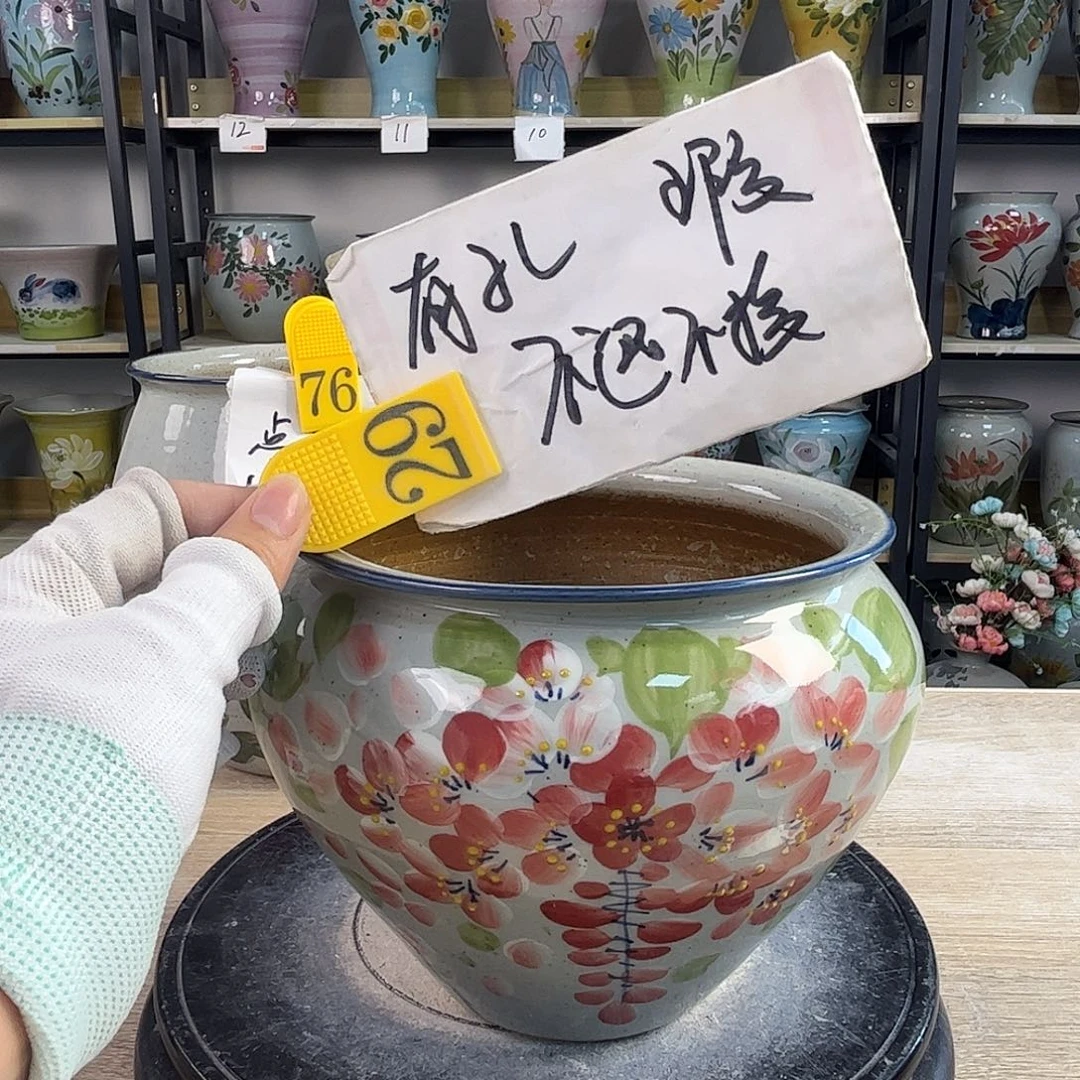 罐1tc景德镇陶瓷花盆