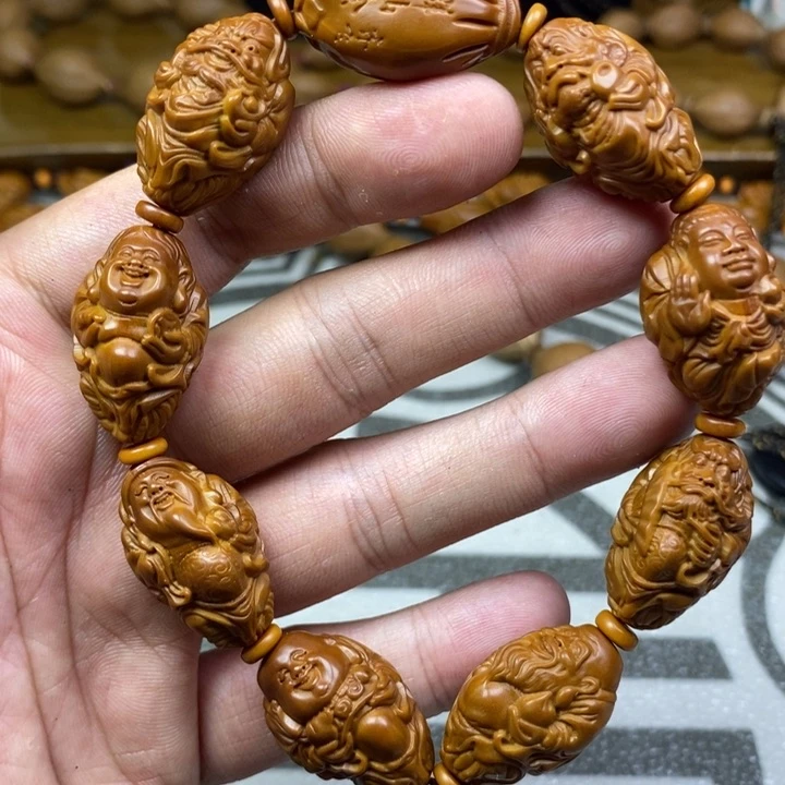 橄榄核手串/手链橄榄核雕工艺手串