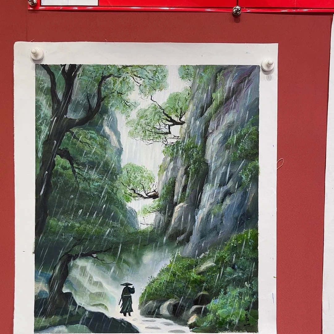 油画刘文桂油画作品