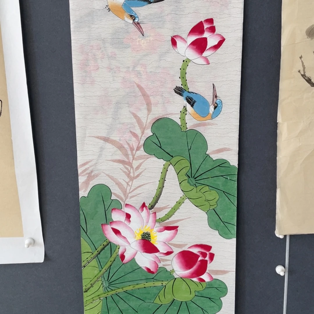 国画凌雪老师绘画