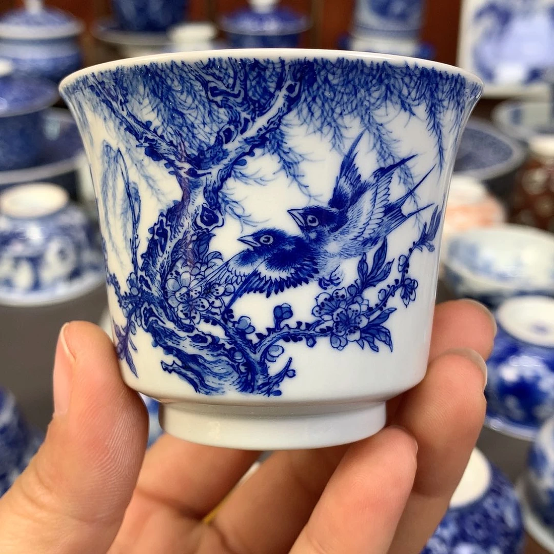 【闪购商品】瓷片景德镇陶瓷主人杯