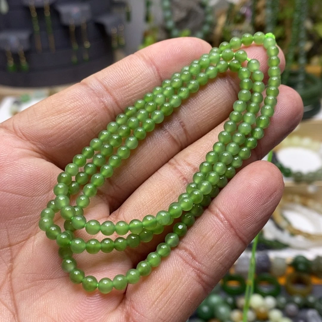 和田玉（碧玉）颈饰未镶嵌54