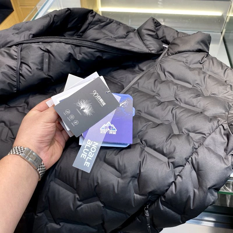 鼎级主推！户外飞禽！重磅压胶分仓！冬季男士轻量保暖羽绒服25158-1