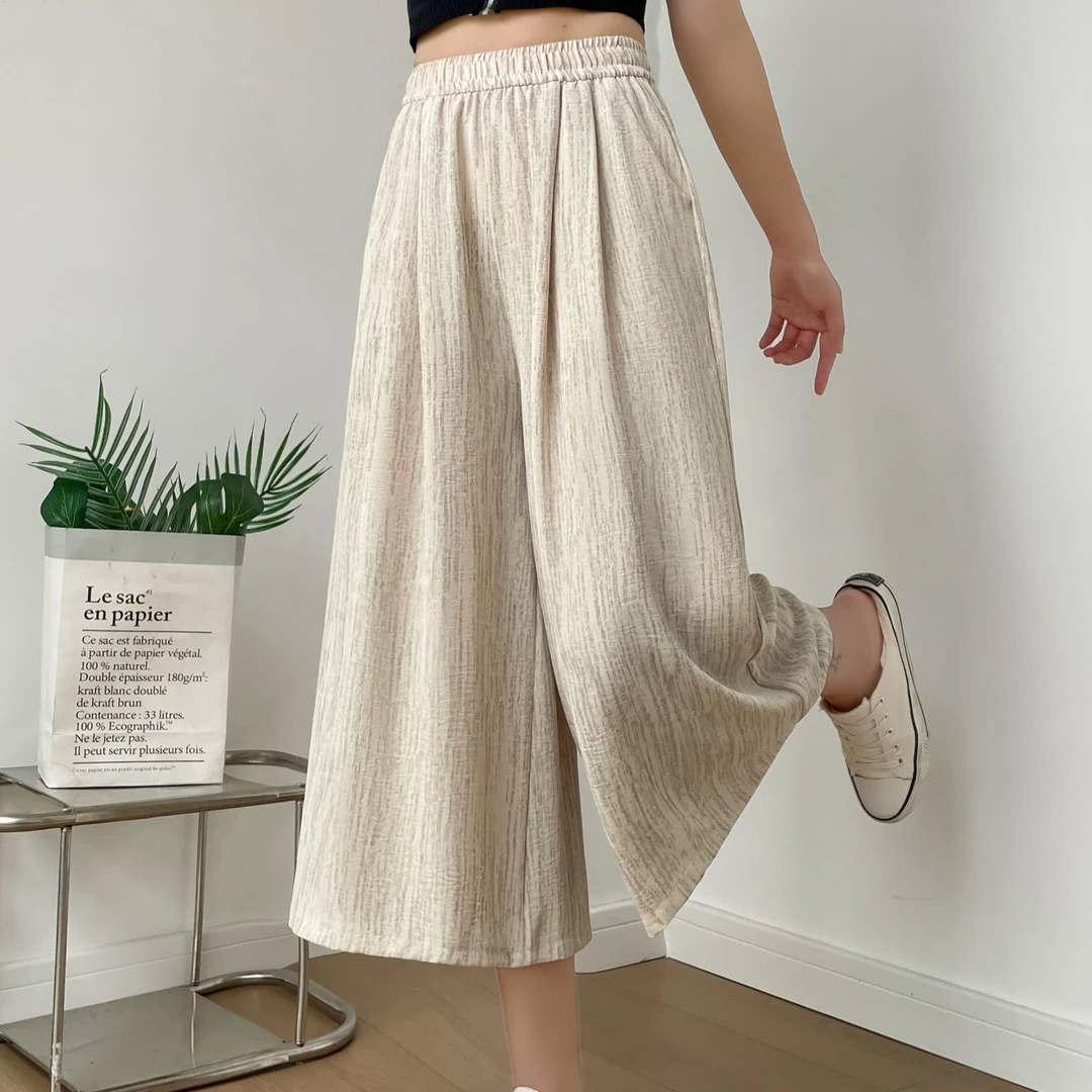 2025新款女裤垂感酷飒风女装高级感裤子夏季新款裙裤女款爆款