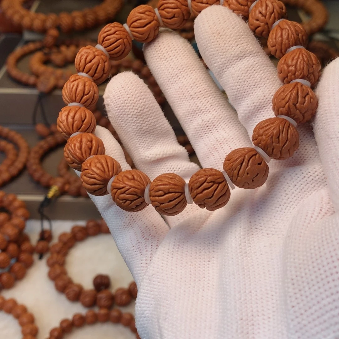 手串桃核秦岭龙纹