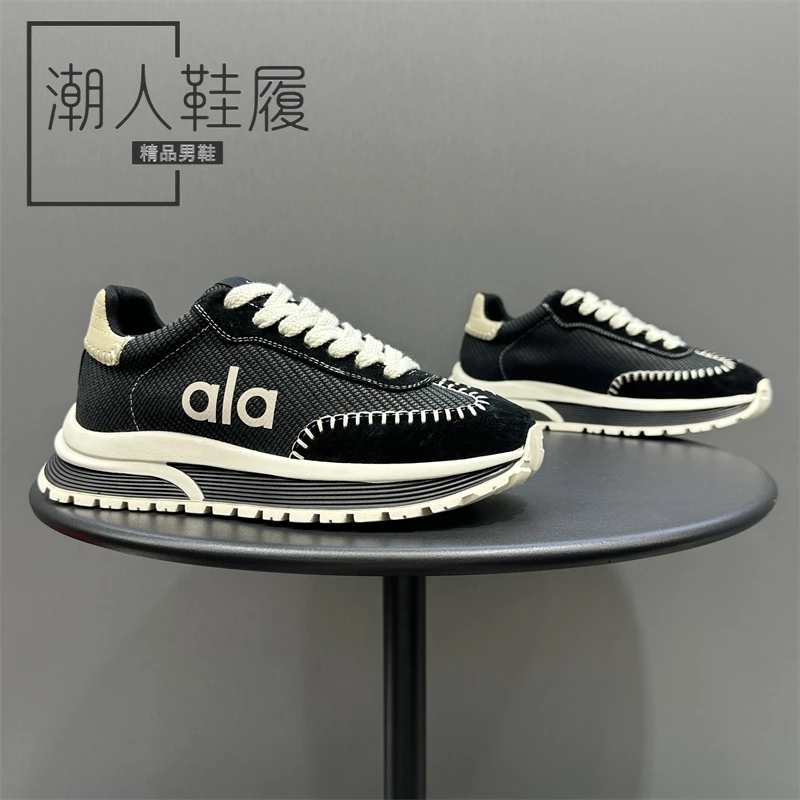 潮牌男鞋2025秋季新款百搭厚底时尚休闲鞋软底低帮潮流时尚运动鞋