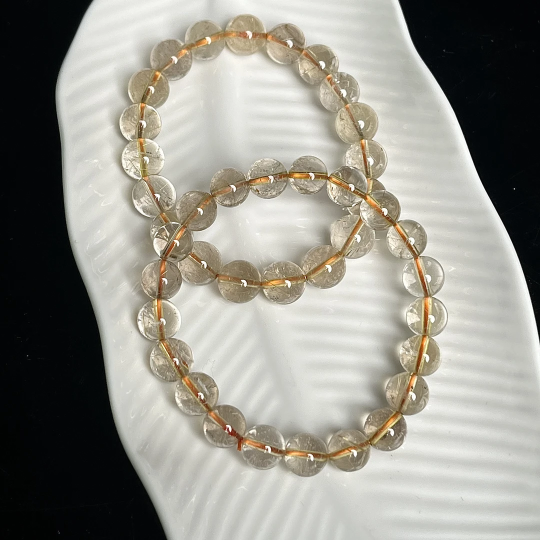 透体发晶手串J1008多样性发其一