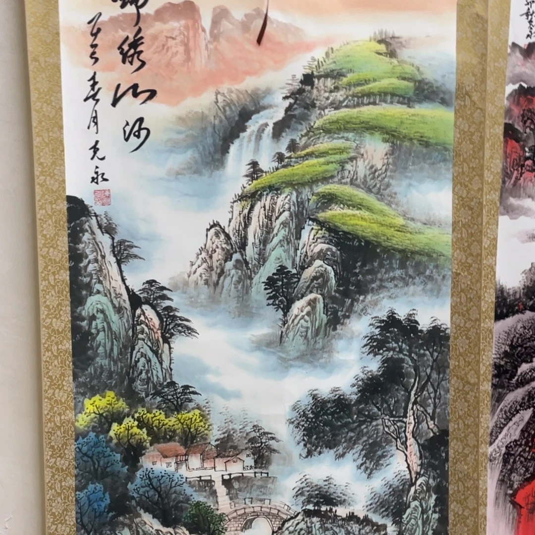 国画老师手笔手绘作品y