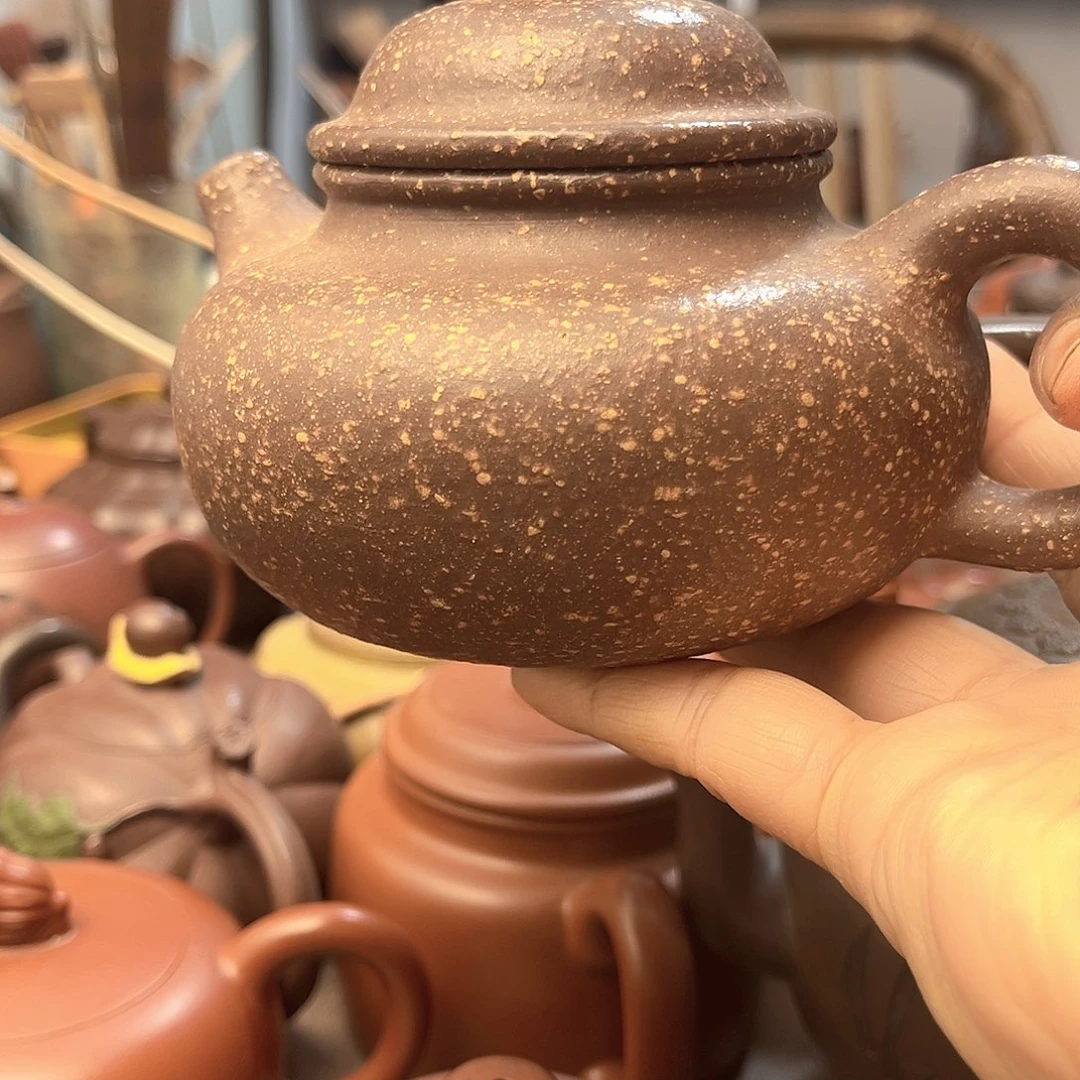 茶壶紫砂全手工制作
