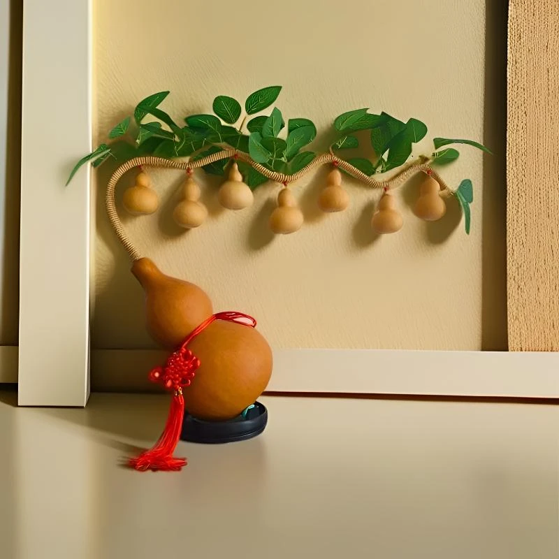 （葫芦娃款注：好品相精品）保平安寓意葫芦招财纳福陶瓷家居装饰品