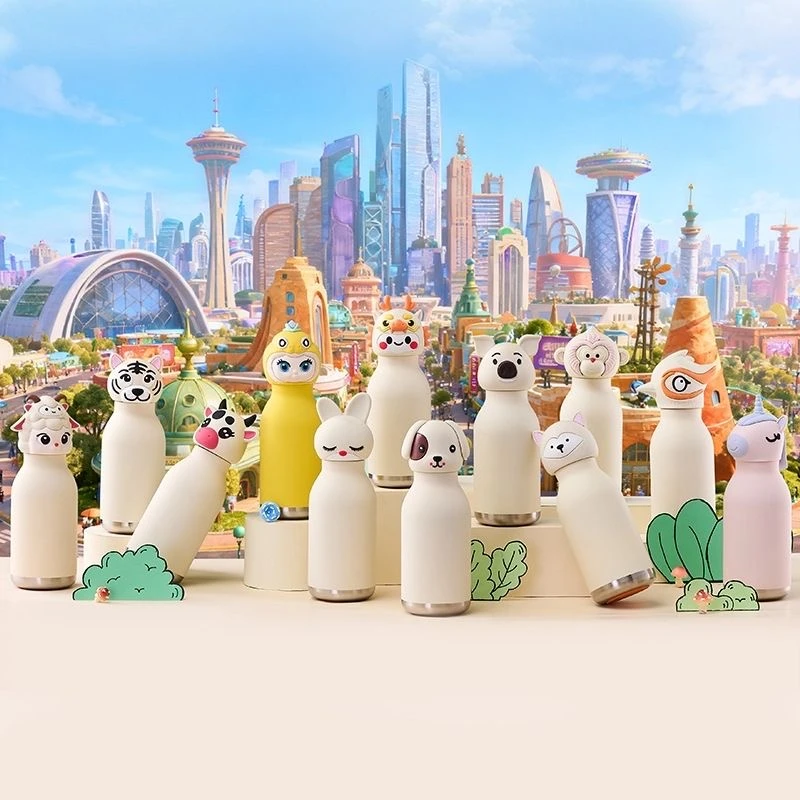 十二生肖不锈钢水杯保温杯便携可爱儿童高颜值水杯家用保温杯