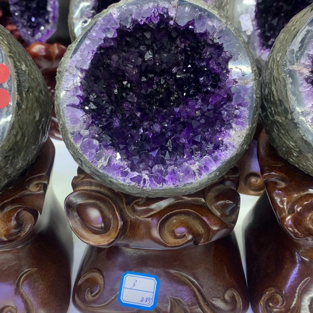未镶嵌大型摆件（非配饰）紫晶小葛