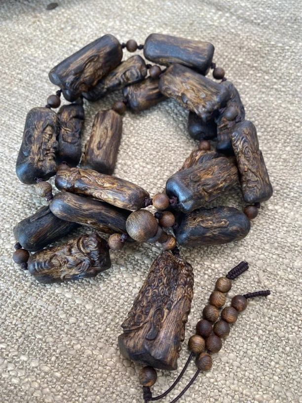 沉香沉香手串十入罗汉多圈保80克多样性发1