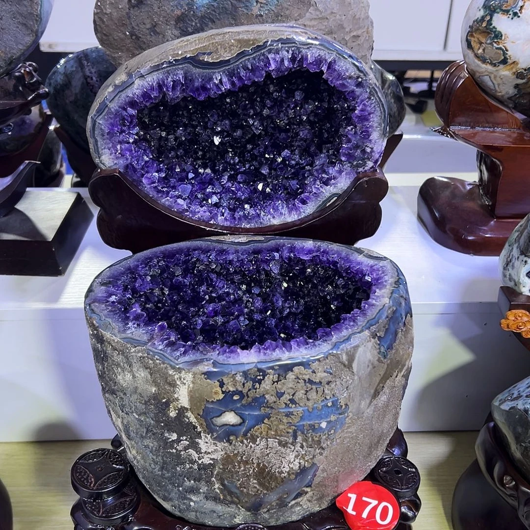 大型摆件（非配饰）紫晶未镶嵌