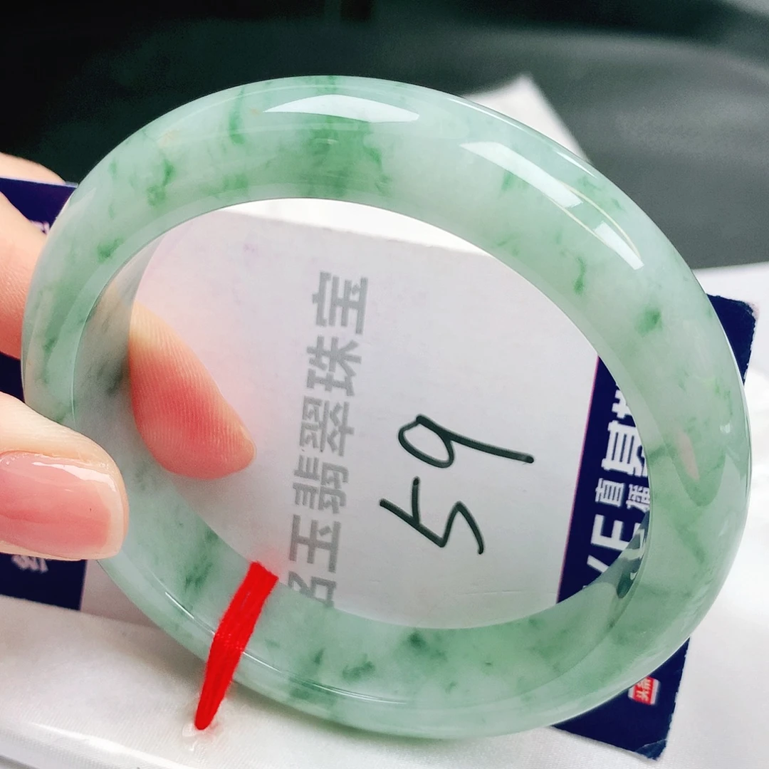 翡翠未镶嵌手镯缅甸天然a货翡翠手镯