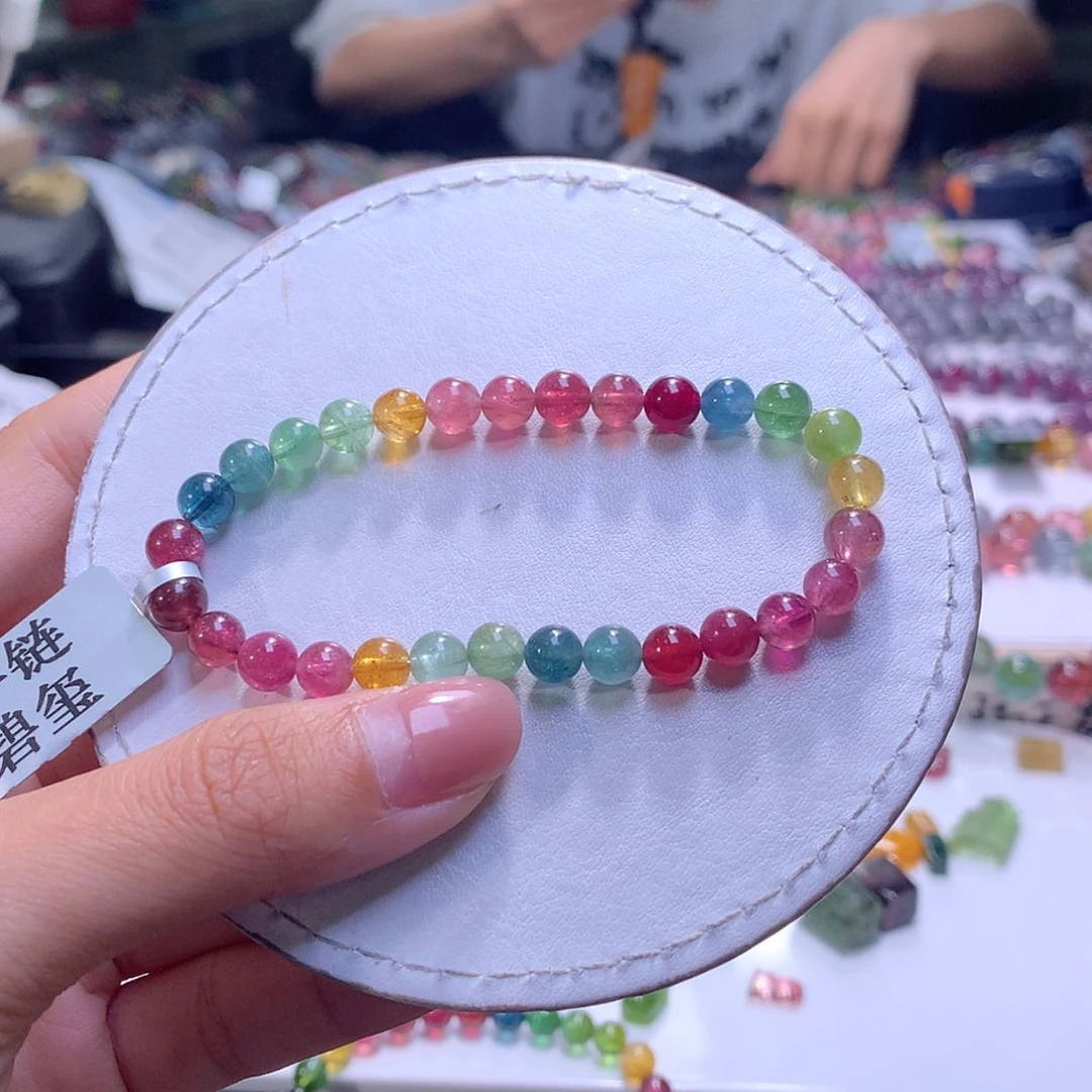 【闪购商品】未镶嵌手串碧玺