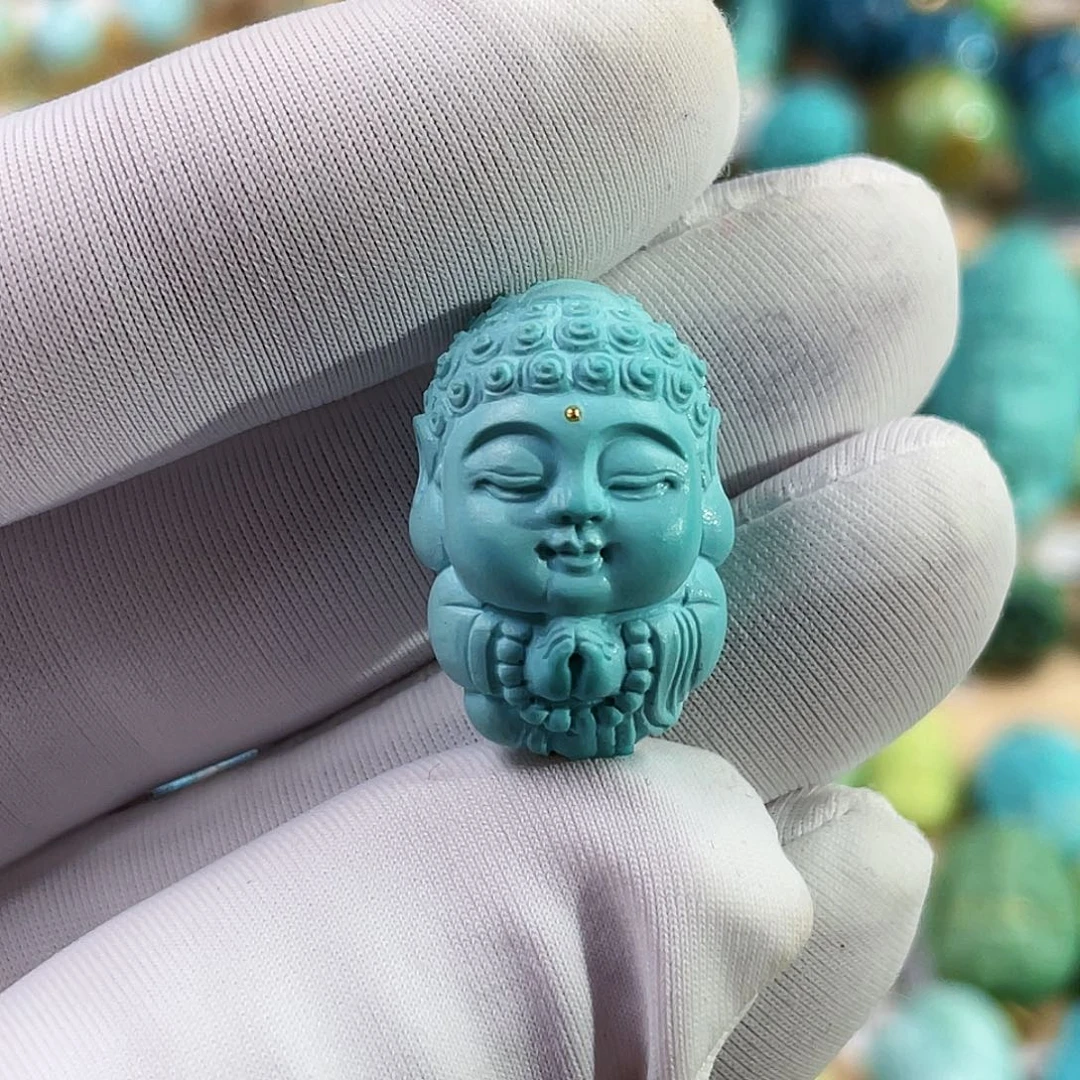 绿松石未镶嵌珠宝奇石