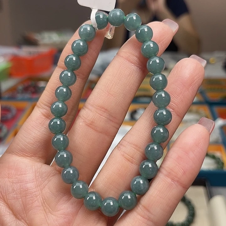 翡翠未镶嵌手串A73