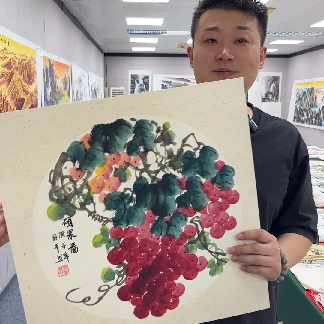 国画国画作品字画纯手绘