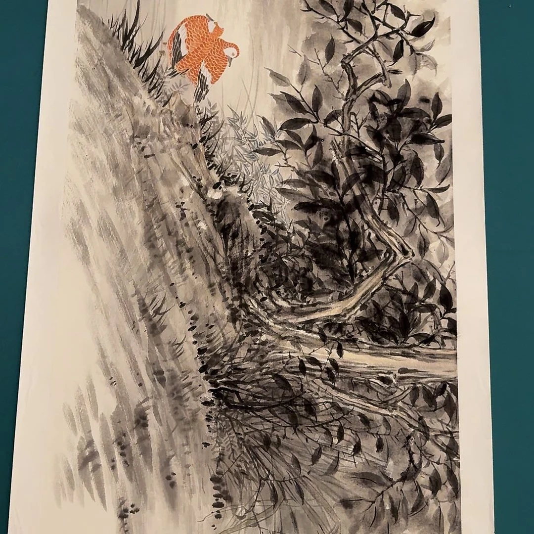 国画董老师作品画作