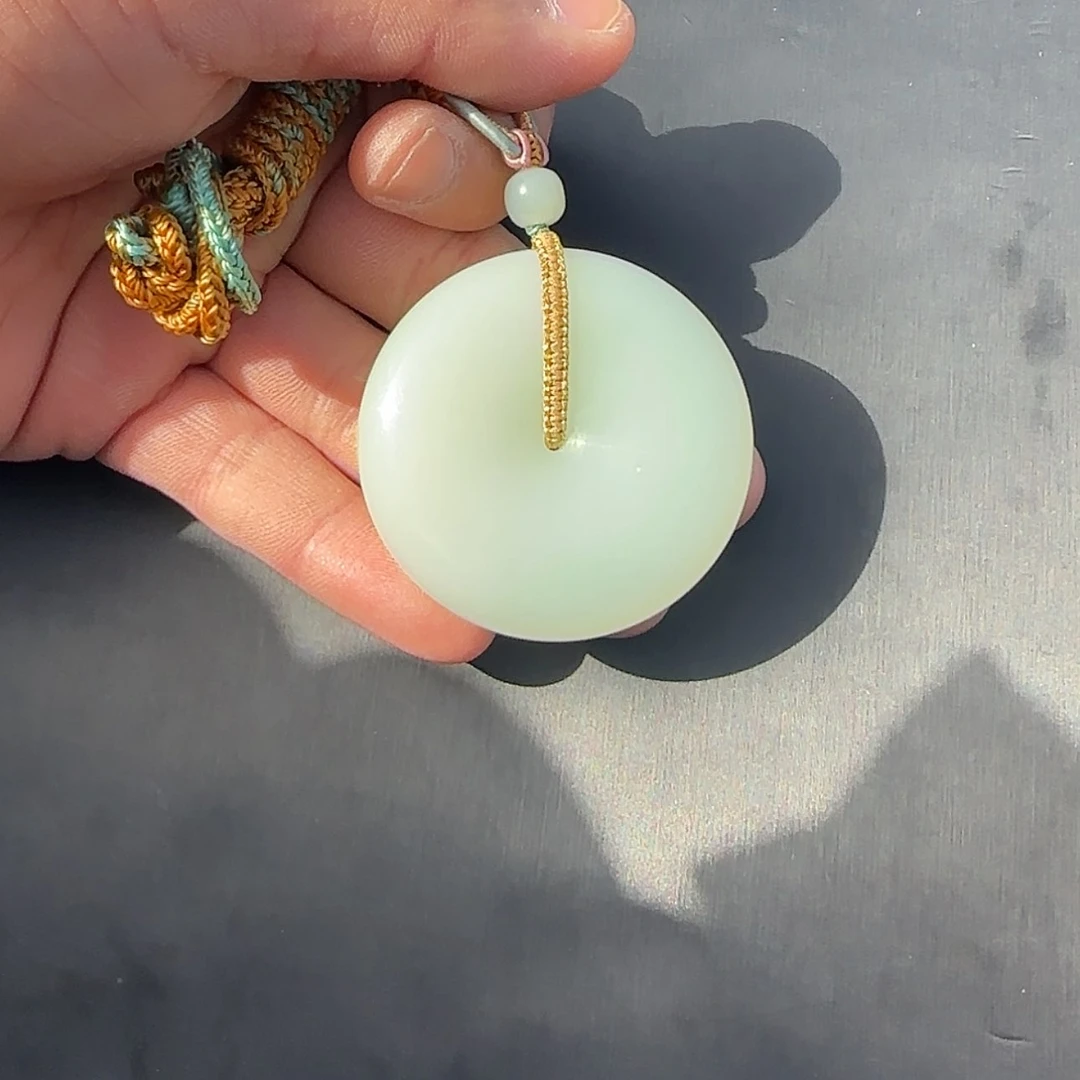 【闪购商品】和田玉颈饰未镶嵌平安扣吊坠