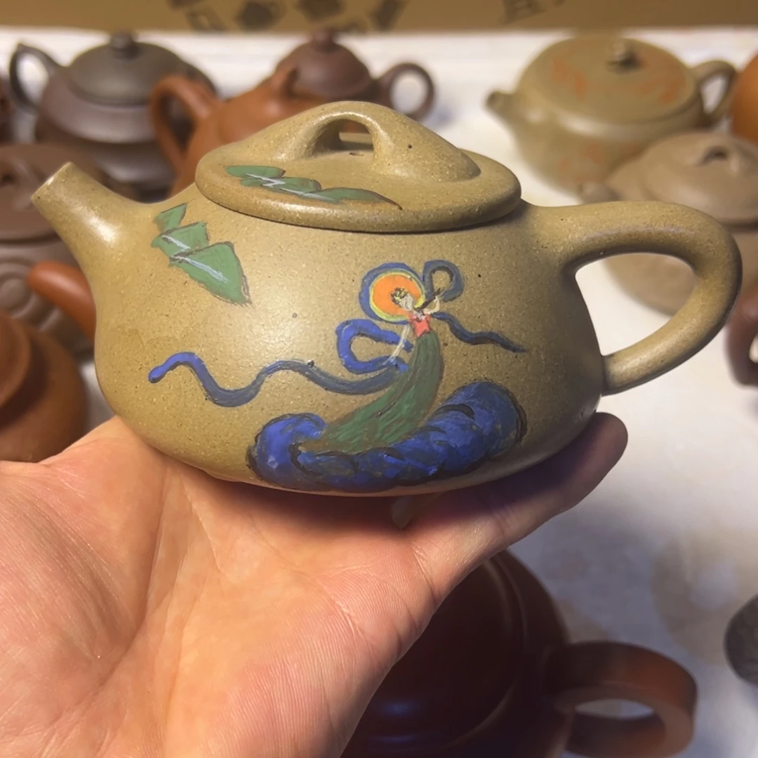 紫砂茶壶宜兴原矿紫砂壶300毫升容量