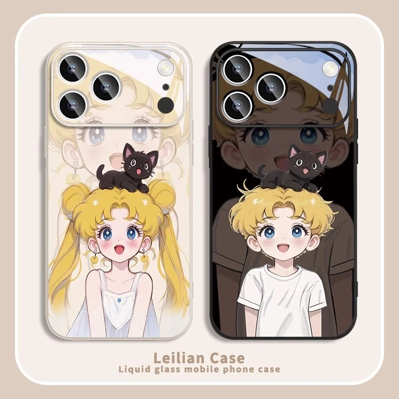 美少女战士适用苹果16新款iPhone17promax手机壳情侣动漫15plus