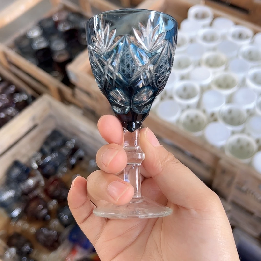 手柄款水晶玻璃如图一个