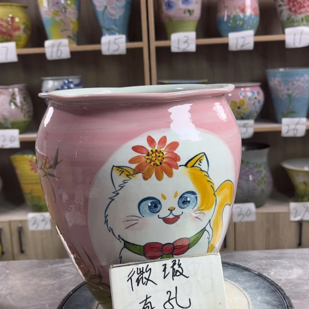 景德镇陶瓷花盆花盆