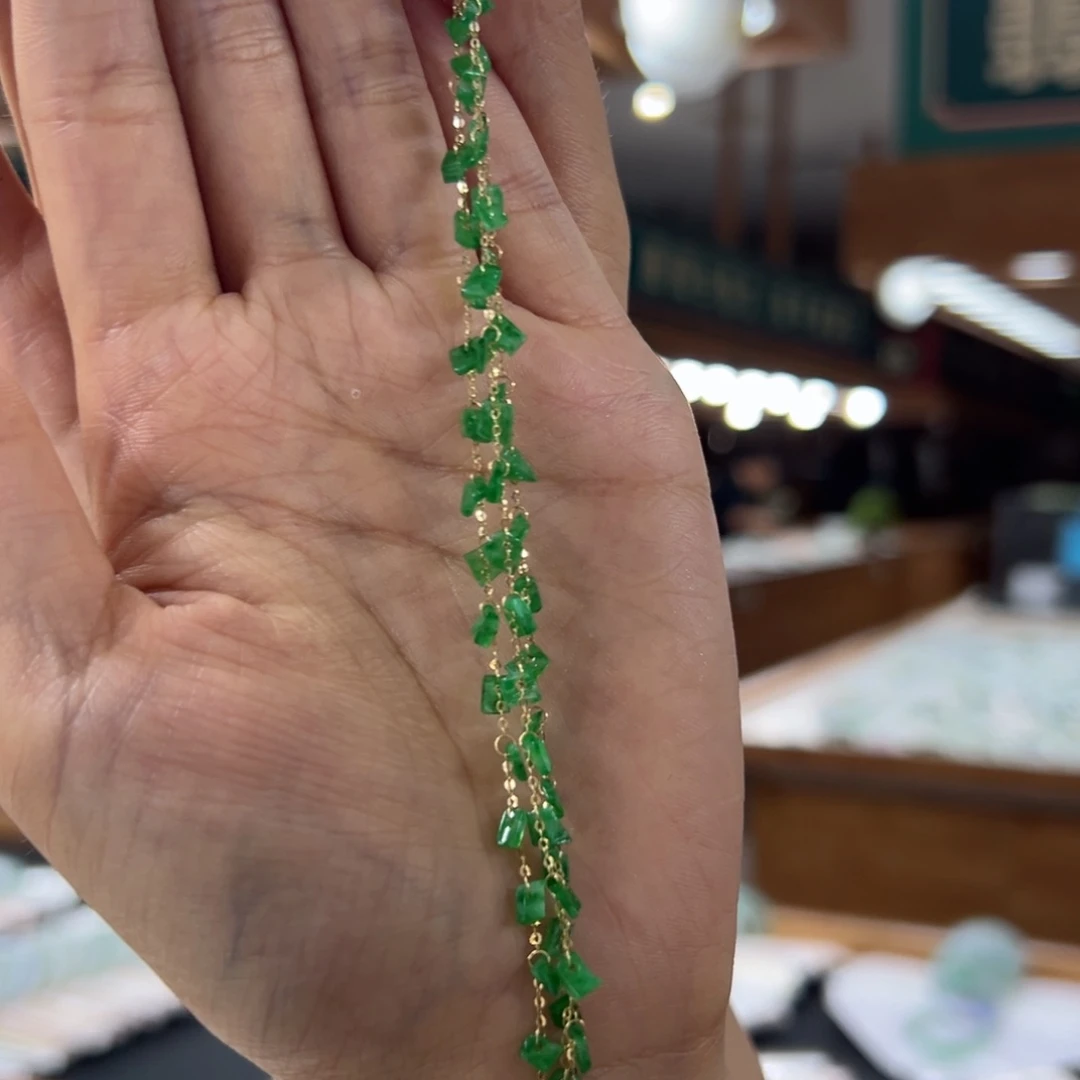 清****未镶嵌手链翡翠多样性发一