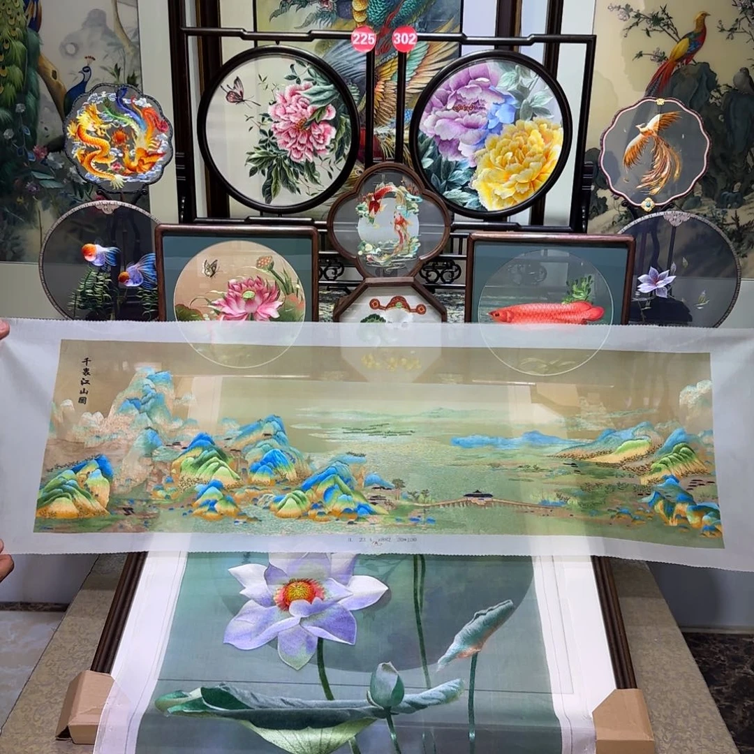 刺绣刺绣工艺精湛