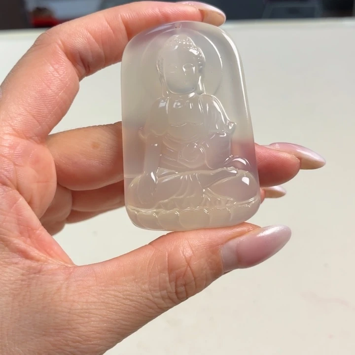 玛瑙/玉髓未镶嵌吊坠(不含链)
