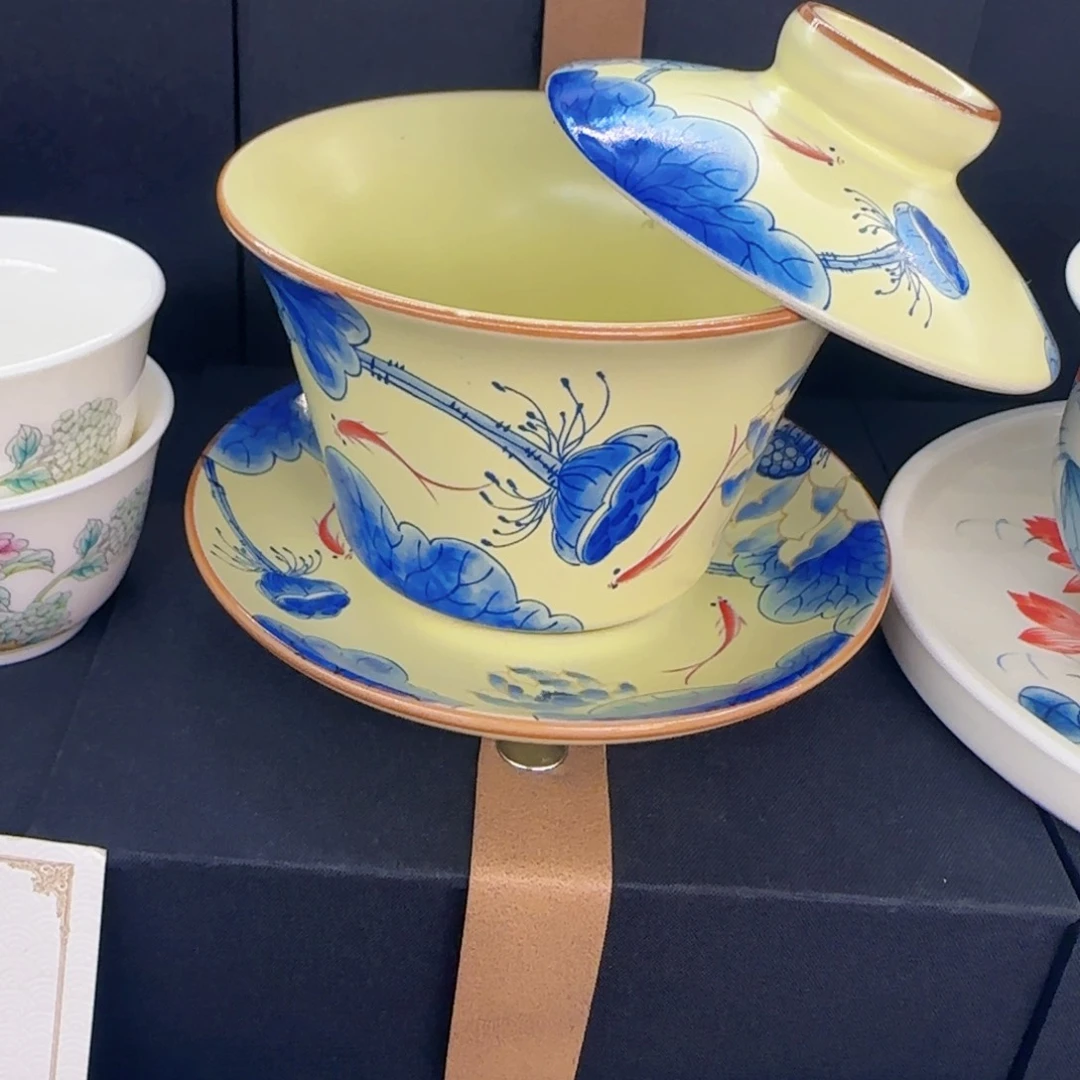 这些盖碗真好看！！！