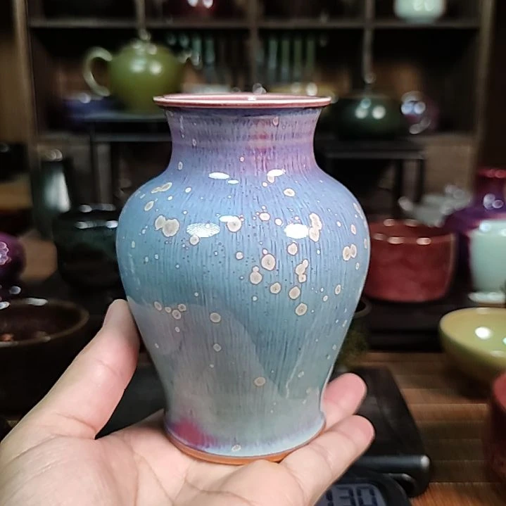 其他玥***7钧窑瓷器钧窑瓷器小瓶子