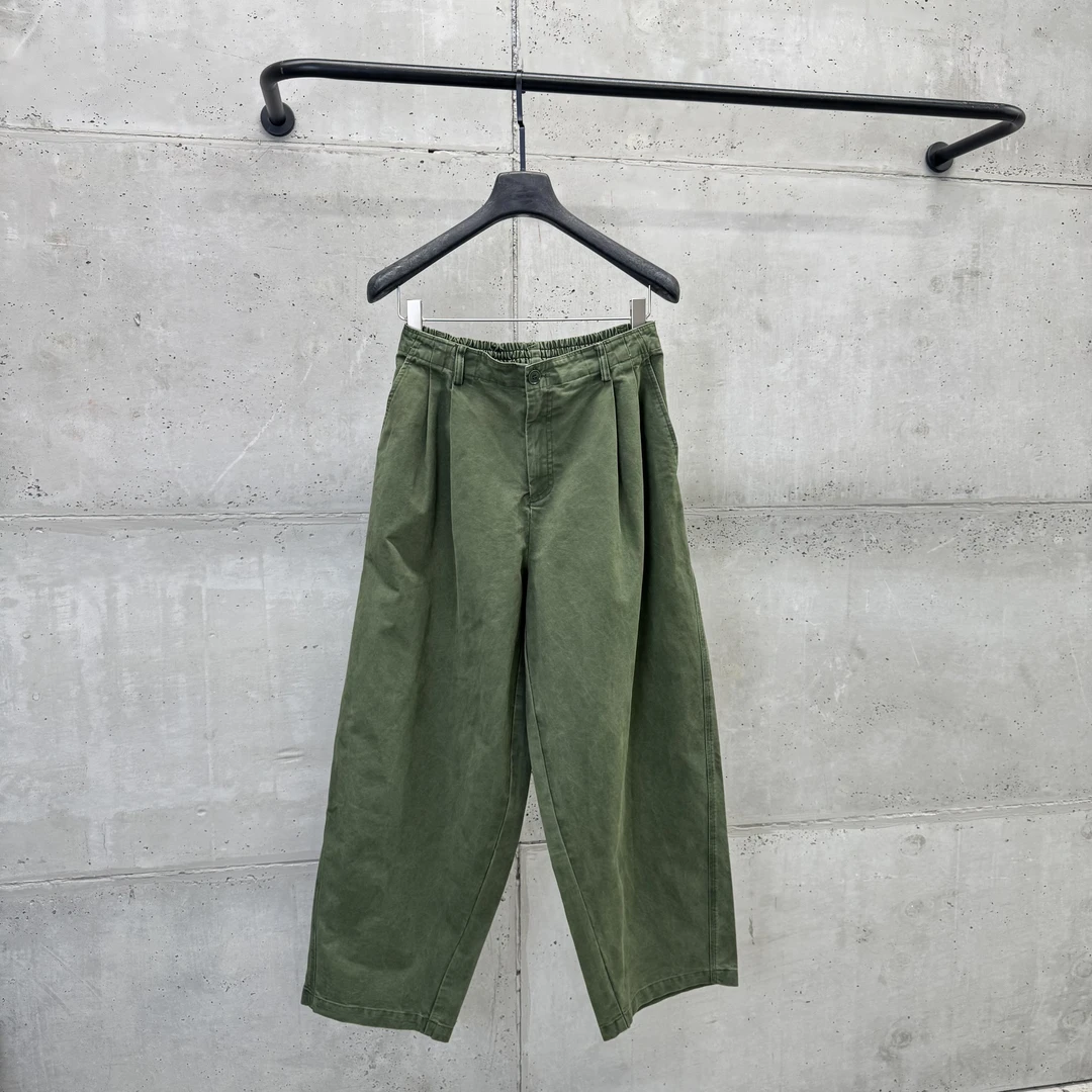 楠老板【新款】秋冬通用极简风宽松型长裤系透气