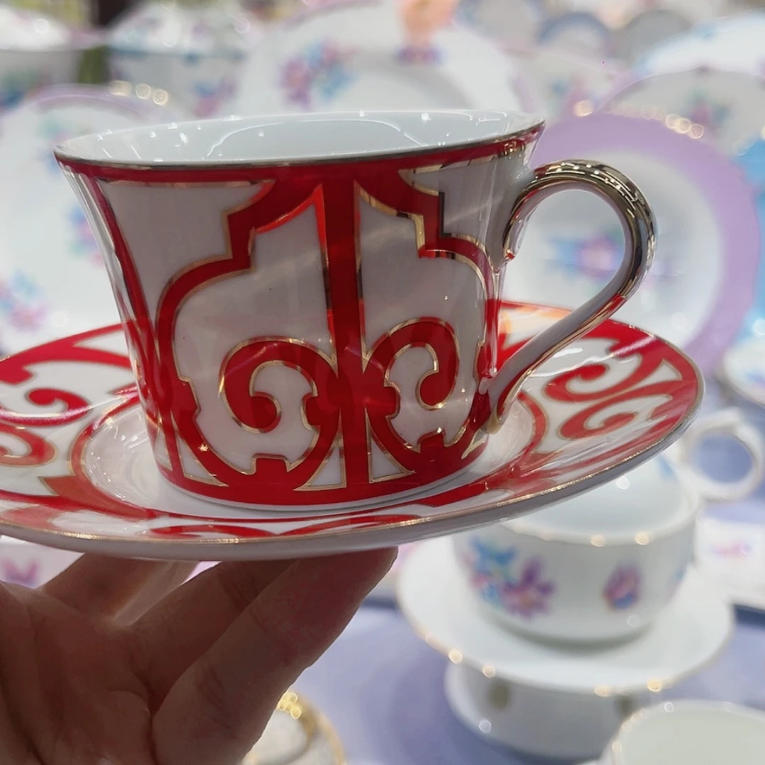 【闪购商品】骨瓷杯碟：