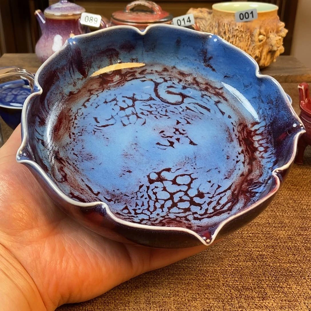 瓷片钧瓷茶器家用cai liao