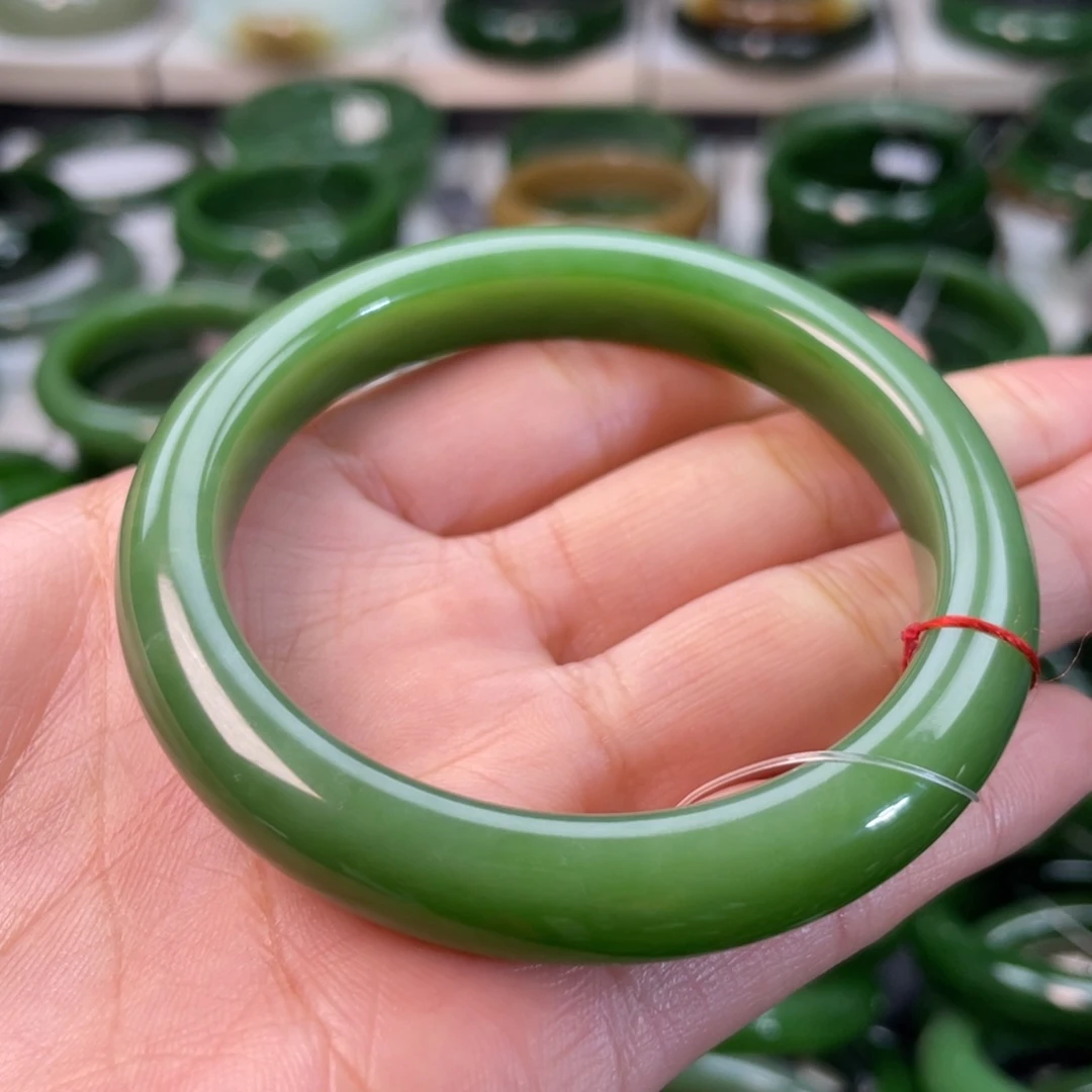 和田玉（碧玉）手镯未镶嵌