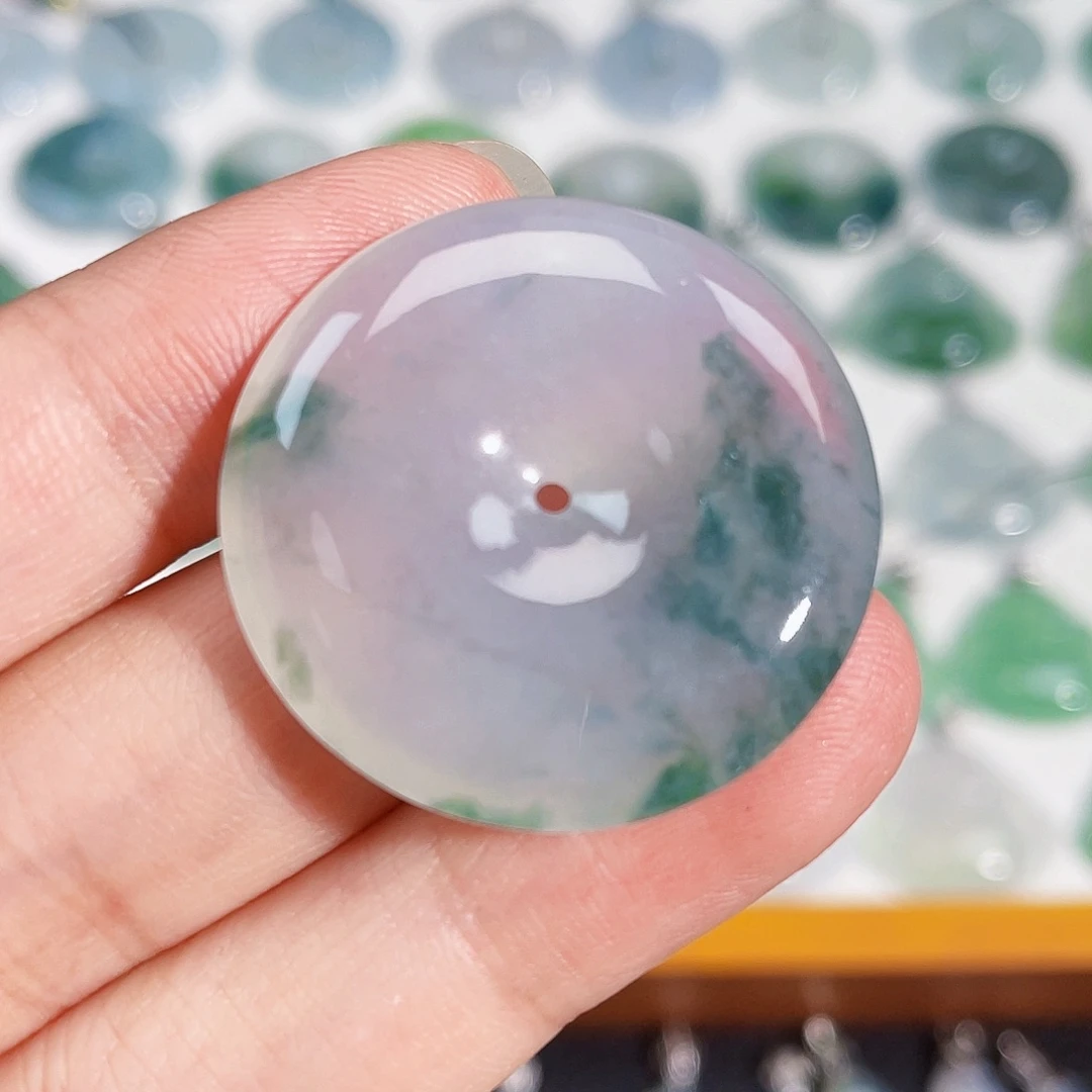 颈饰未镶嵌翡翠吊坠