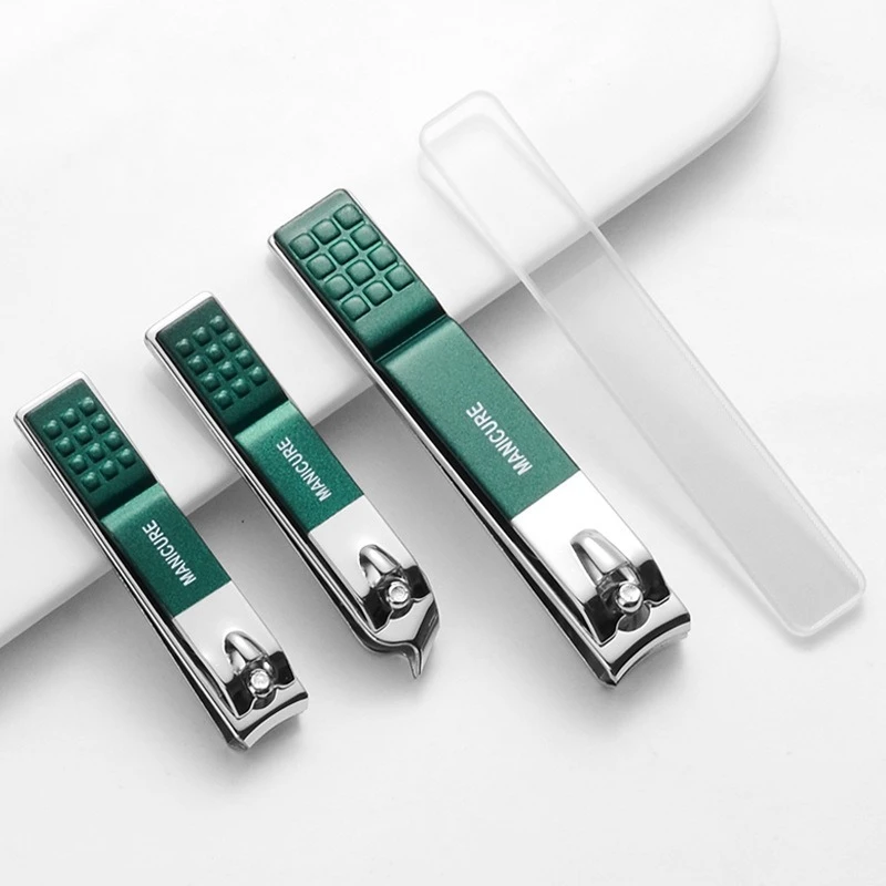 指甲刀四合一德国精工防飞溅指甲剪套装指甲刀礼盒装四件套sh