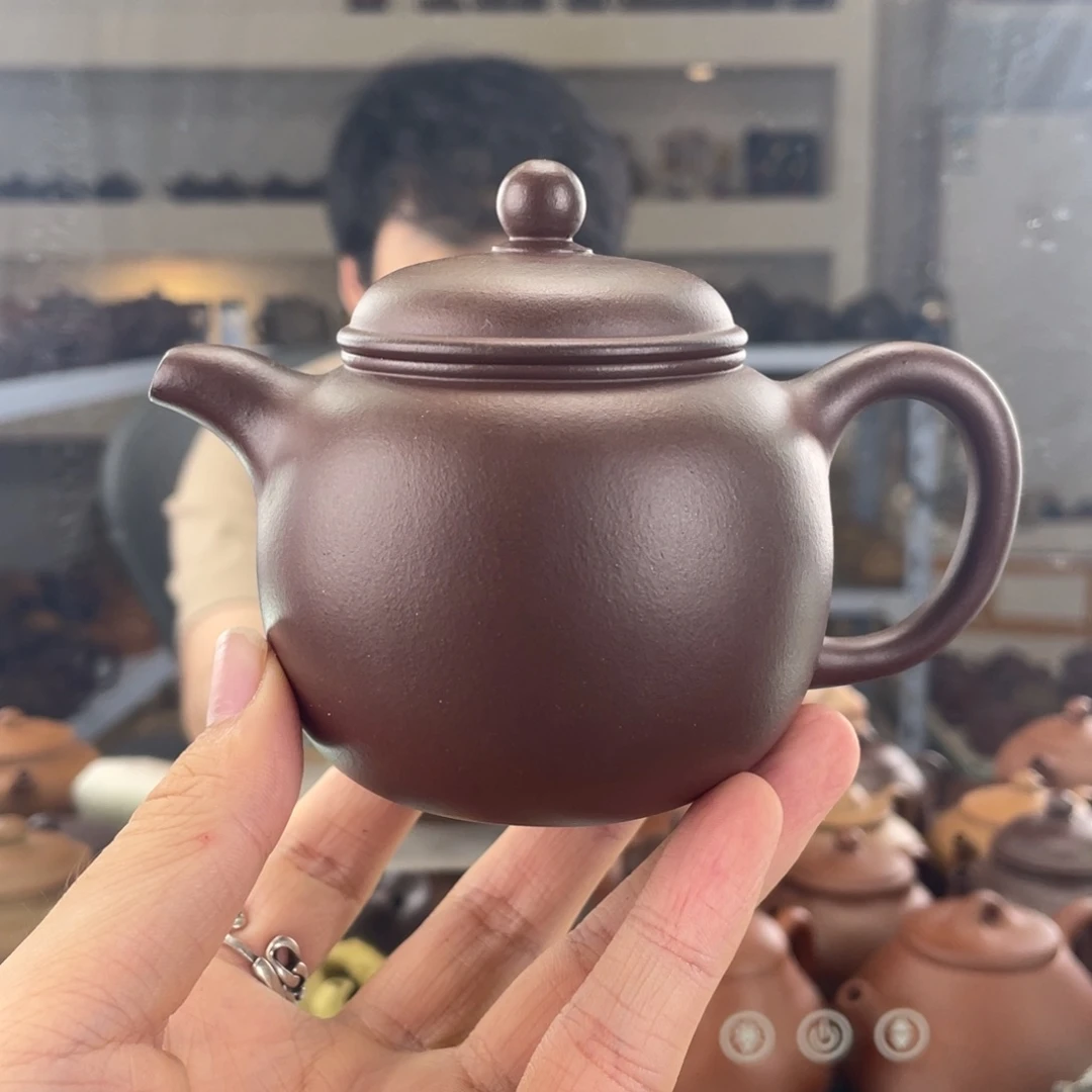 茶壶紫砂220cc底槽清茶壶