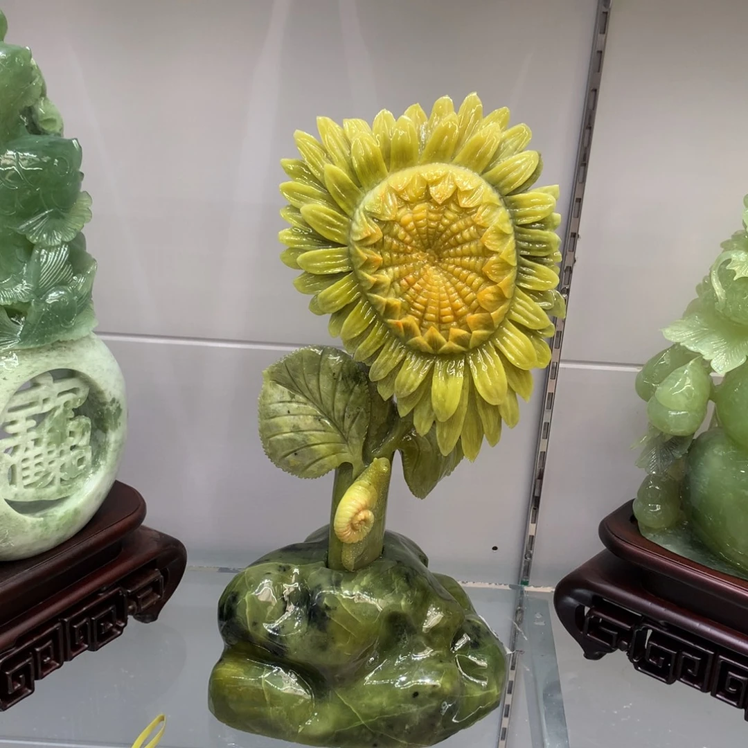 玉家居摆件手工雕刻