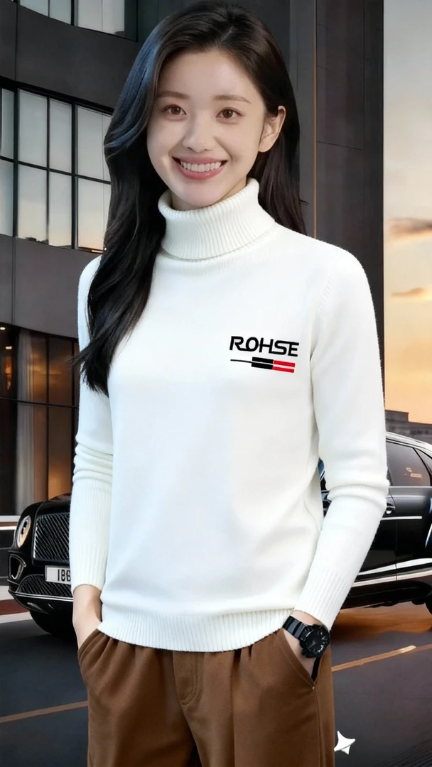 男士2025冬季上新半高领双面德绒打底衫秋冬季新款长袖加厚保暖