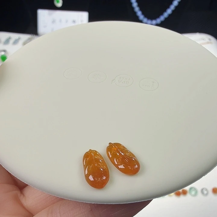 翡翠裸石叶子裸石